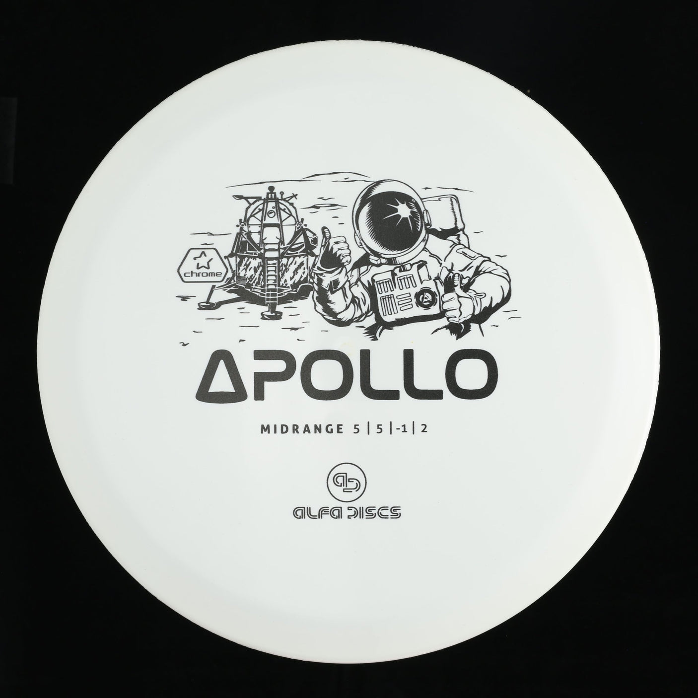 Apollo | Chrome -White-front-Alfa Discs-177---Bra Kompis