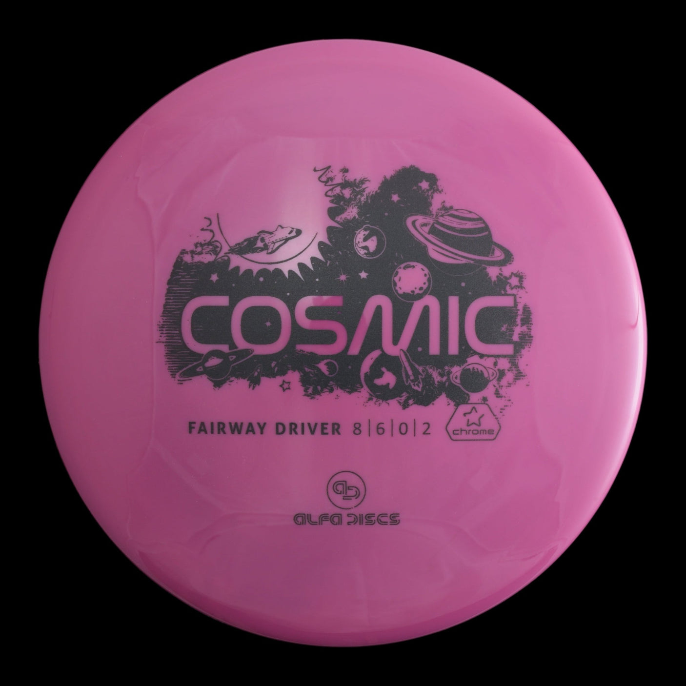Cosmic | Chrome -Pink-Alfa Discs-176--7073075002173-Bra Kompis