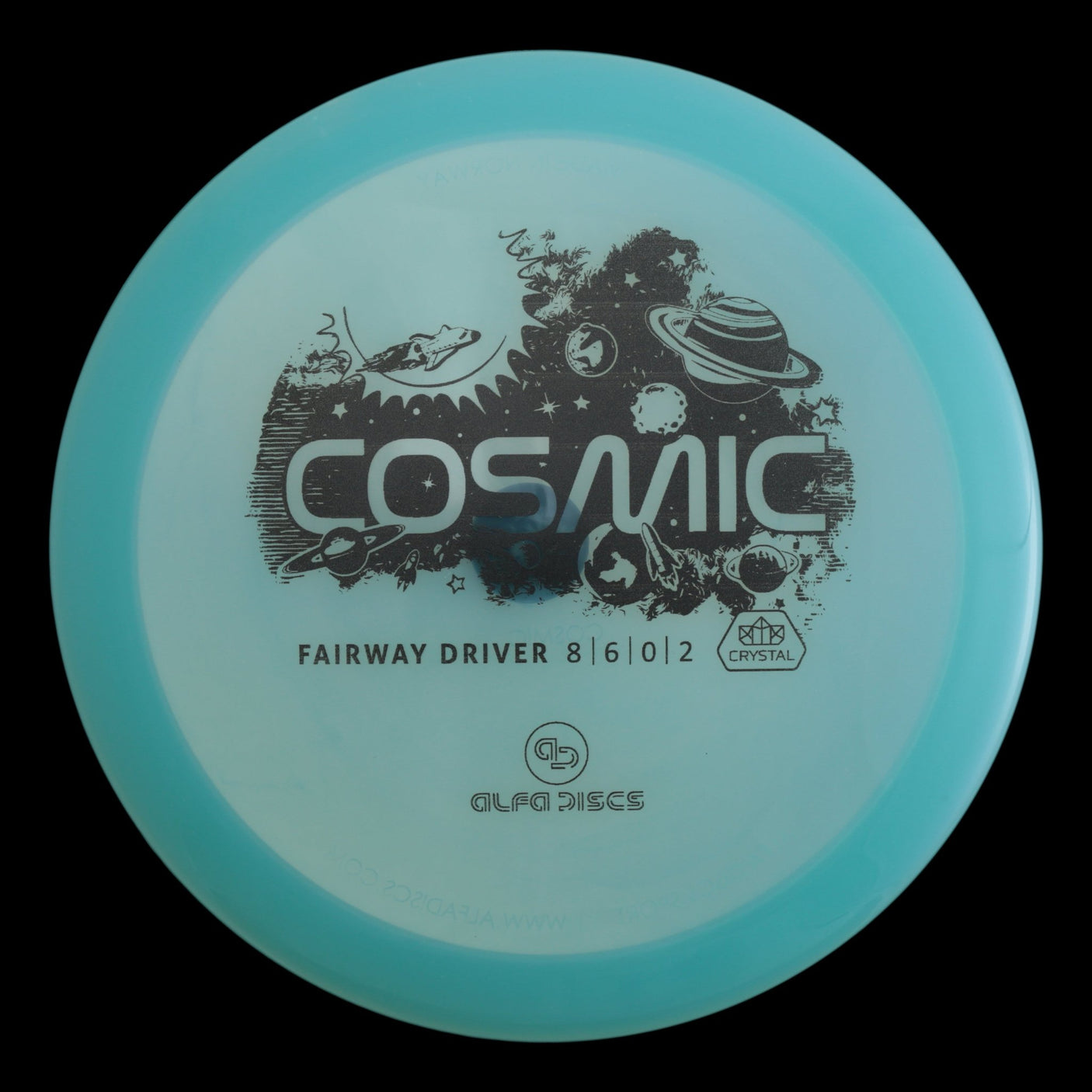 Cosmic | Crystal -Blue-Alfa Discs-174--7073075002227-Bra Kompis