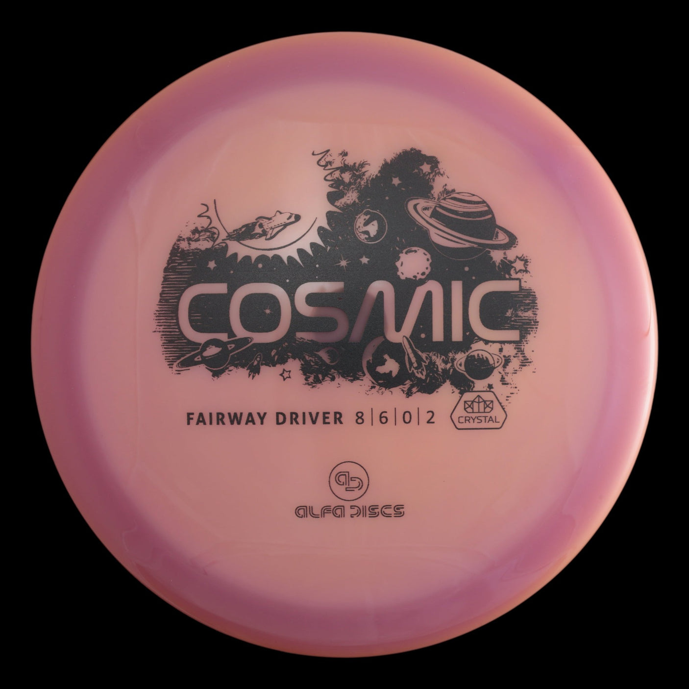 Cosmic | Crystal -Pink-Alfa Discs-175--7073075002234-Bra Kompis