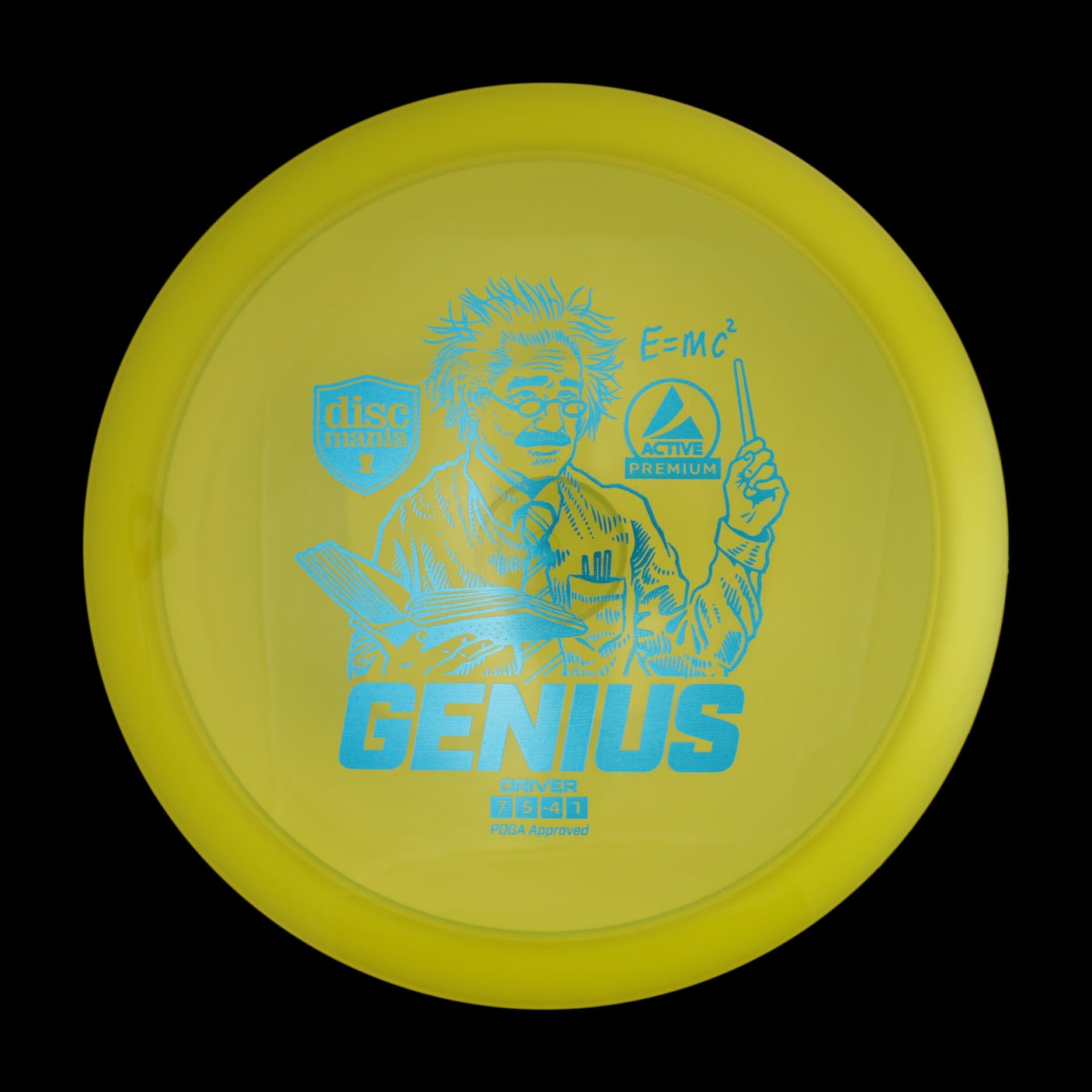Genius | Active Premium -Yellow-Discmania-172--7090008419808-Bra Kompis