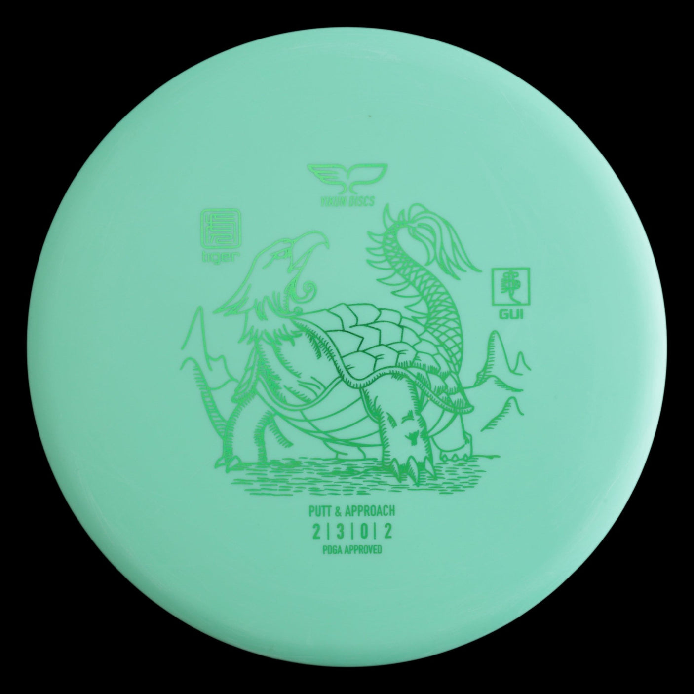 Gui | Tiger -Green-Yikun-170--7090008419372-Bra Kompis