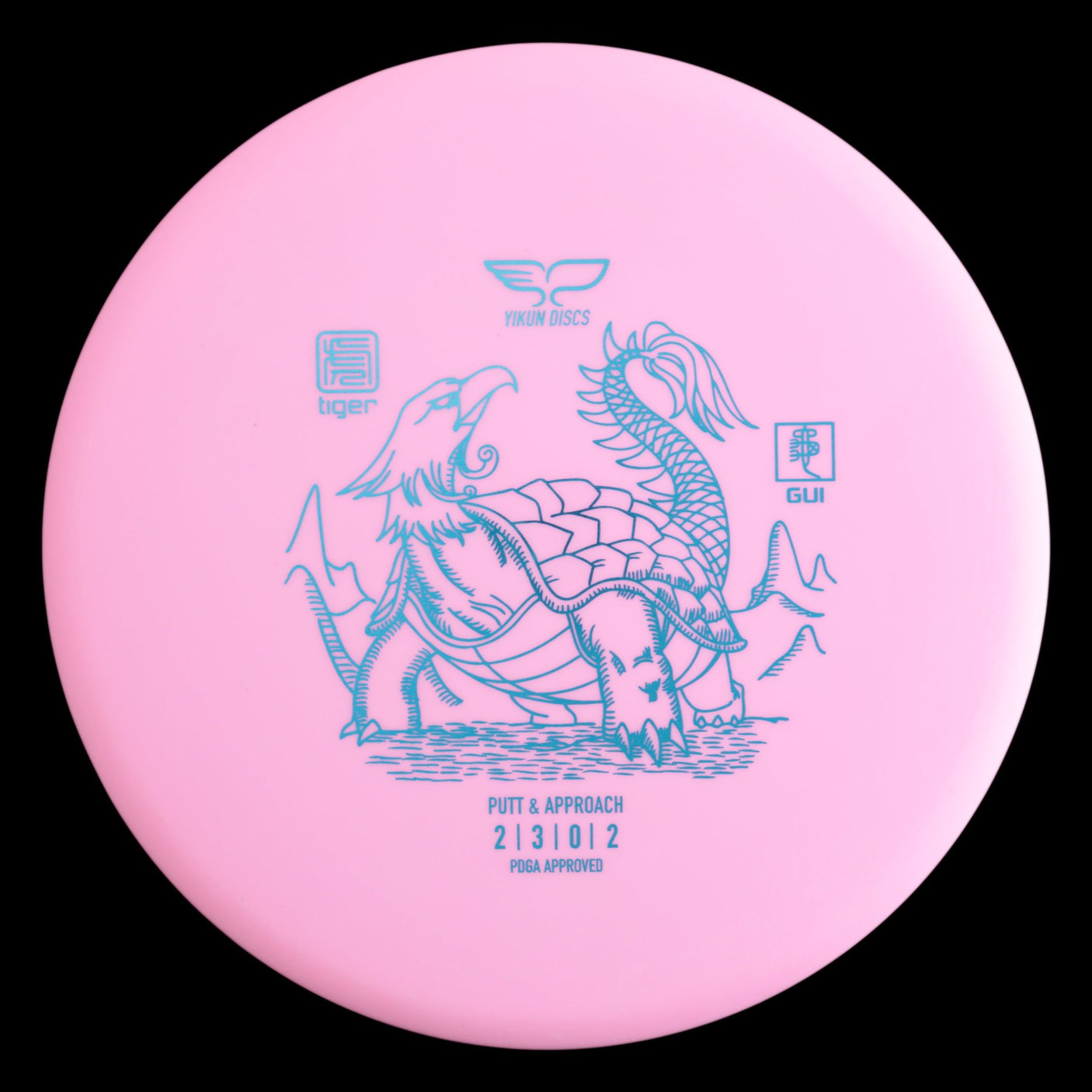 Gui | Tiger -Pink-Yikun-169--7090008419389-Bra Kompis