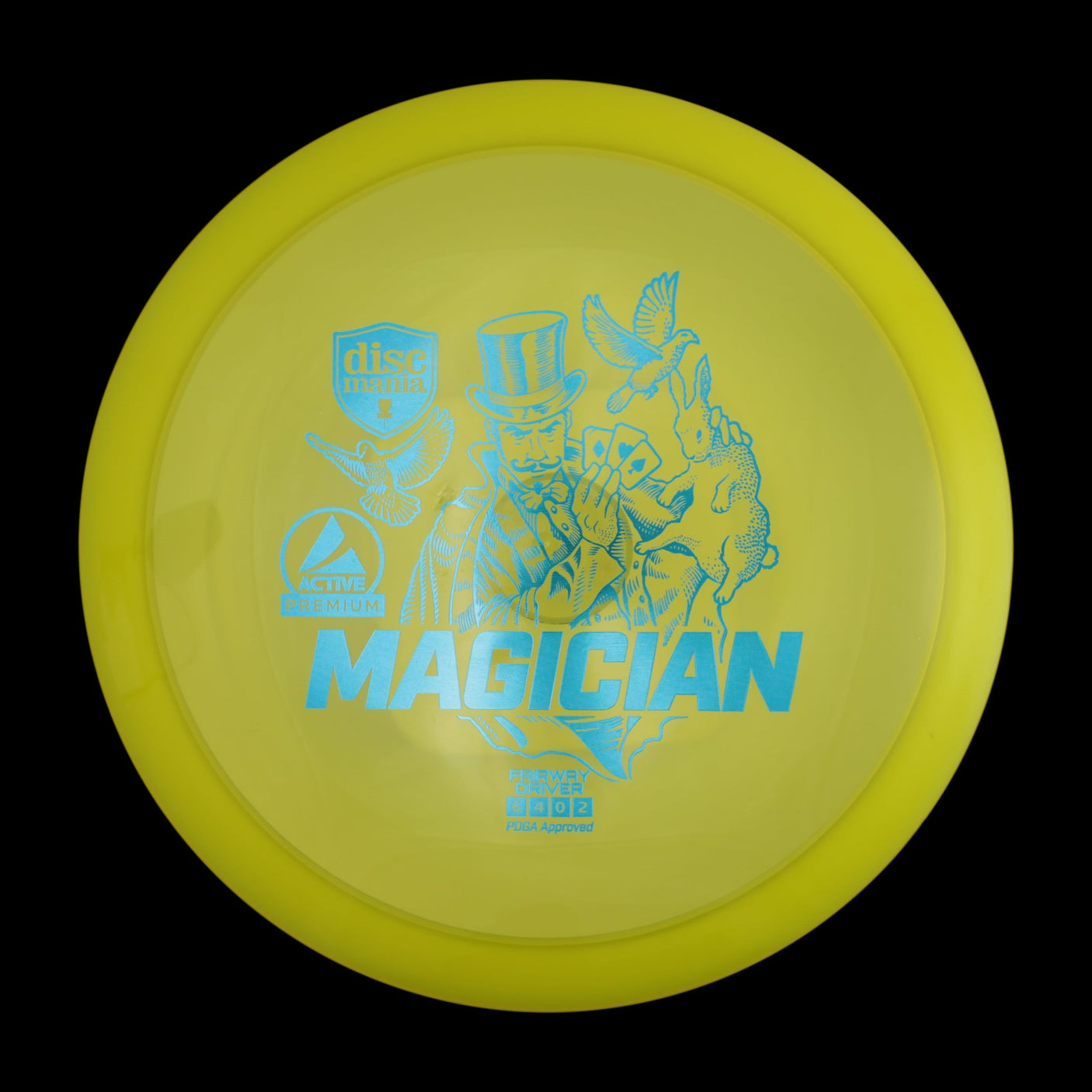 Magician | Active Premium -Yellow-Discmania-172--7073075000384-Bra Kompis