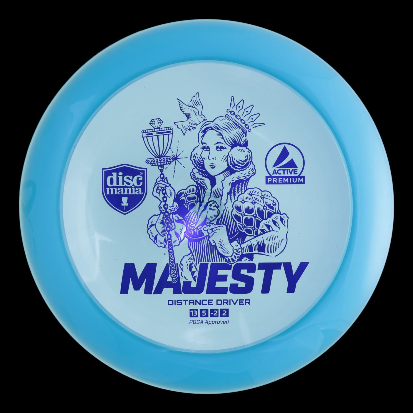 Majesty | Active Premium -Blue-front-Discmania-171--7073075000308-Bra Kompis