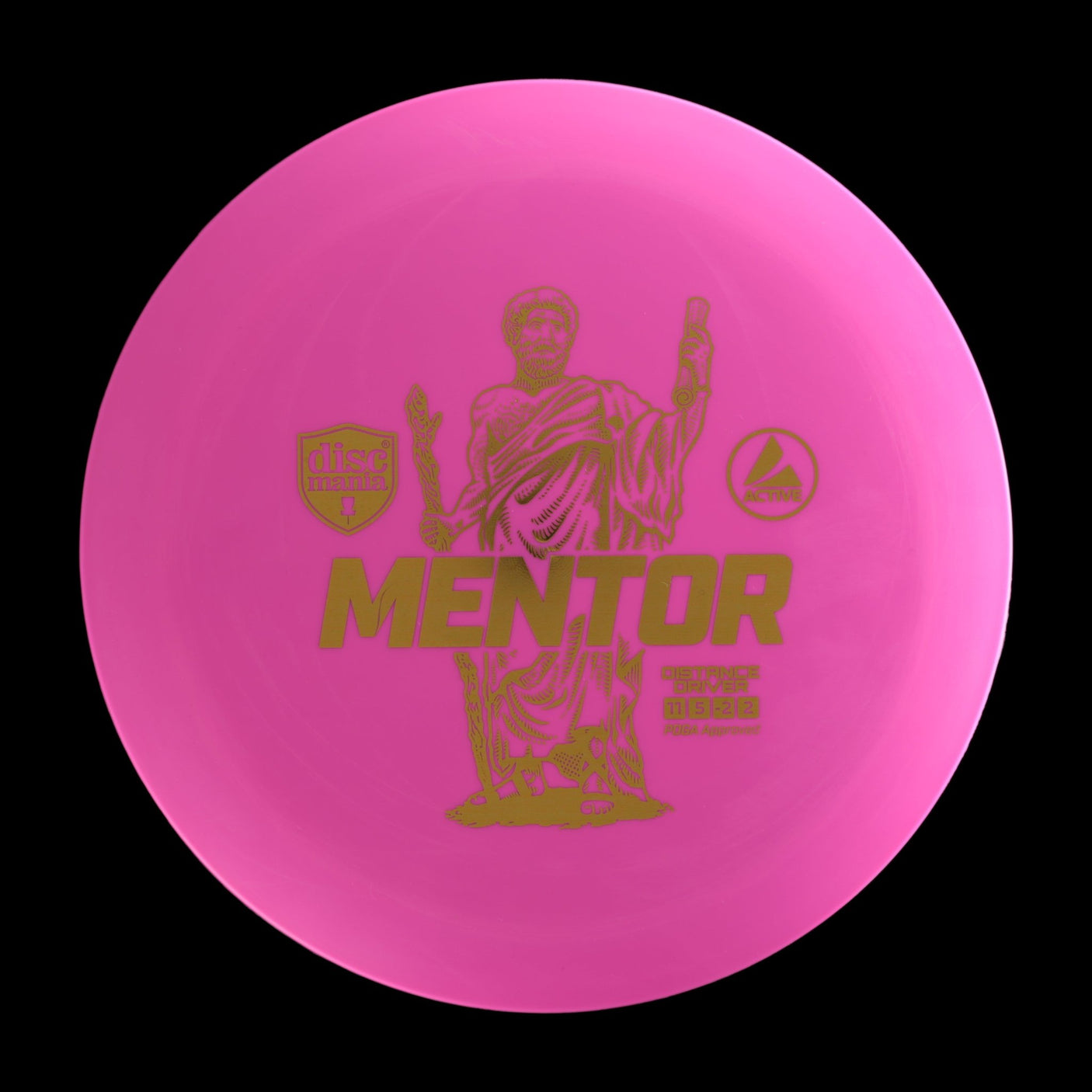 Mentor | Active -Pink-Discmania-168--7073075000797-Bra Kompis