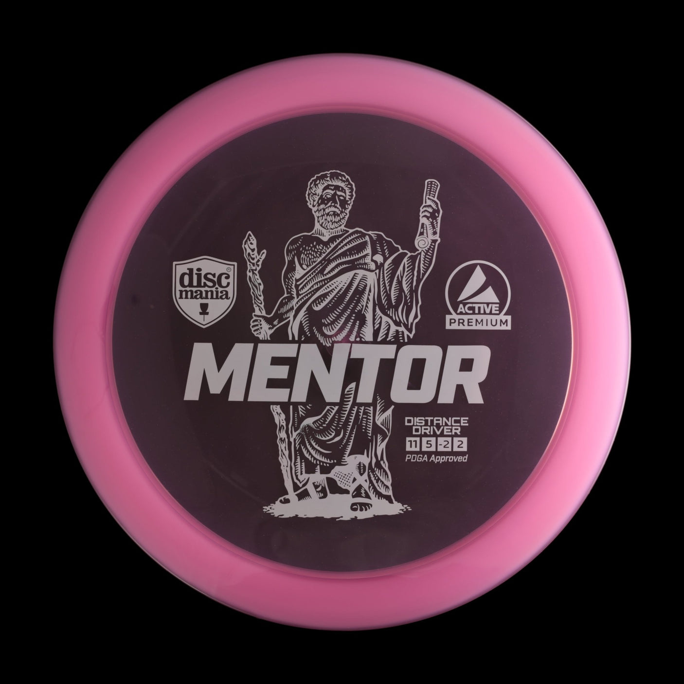 Mentor | Active Premium -Pink-Discmania-171--7090008419785-Bra Kompis