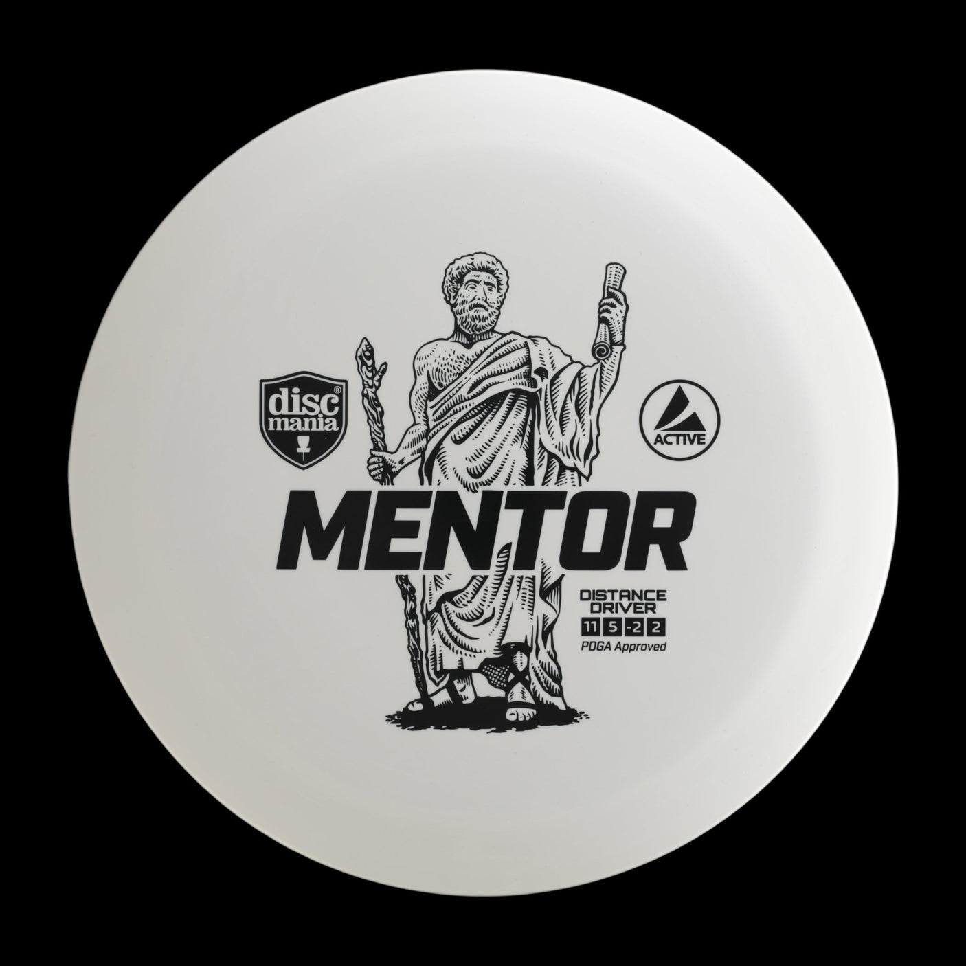 Mentor | Active -White-Discmania-170--7090008419730-Bra Kompis