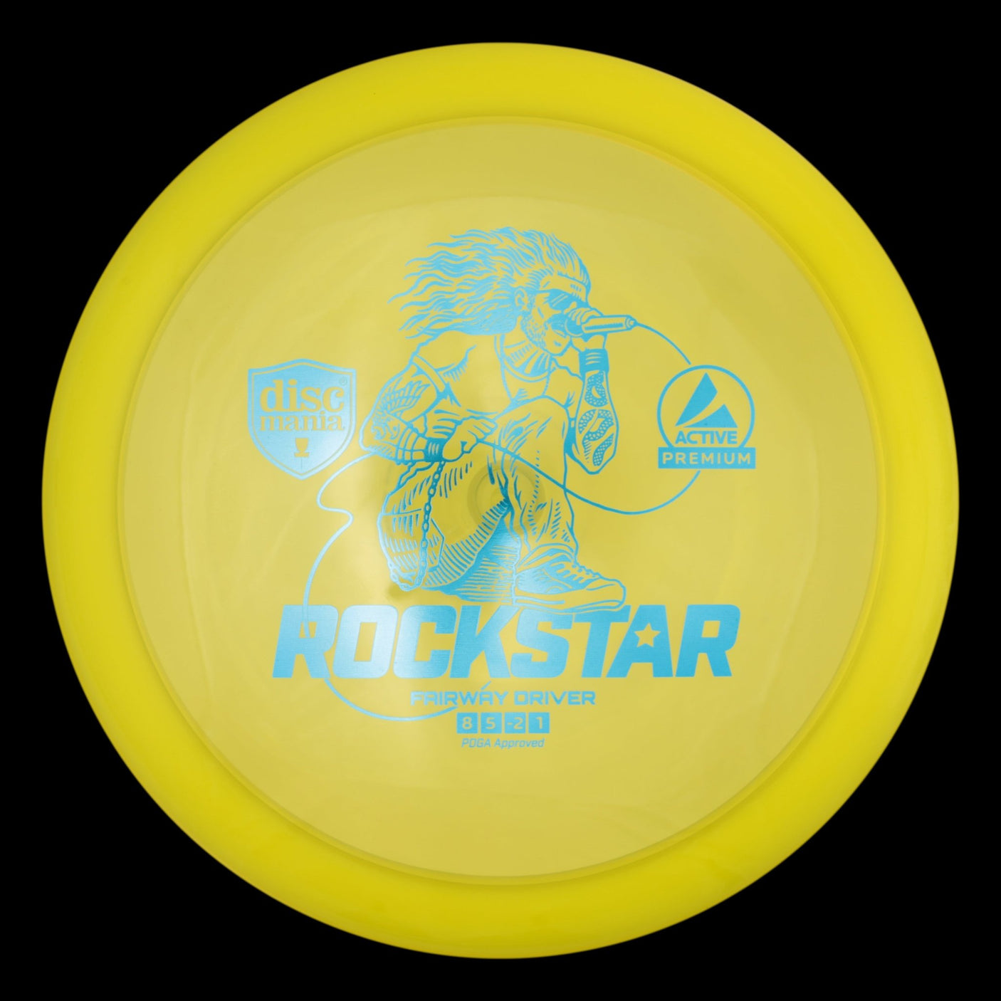 Rockstar | Active Premium -Yellow-Discmania-174--7073075000483-Bra Kompis