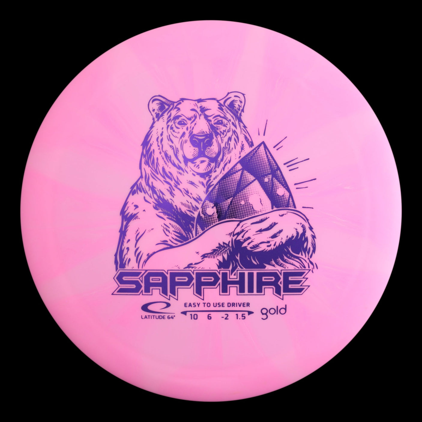 Sapphire | Gold Burst -Pink/White-Latitude64-162-164--7330056066983-Bra Kompis