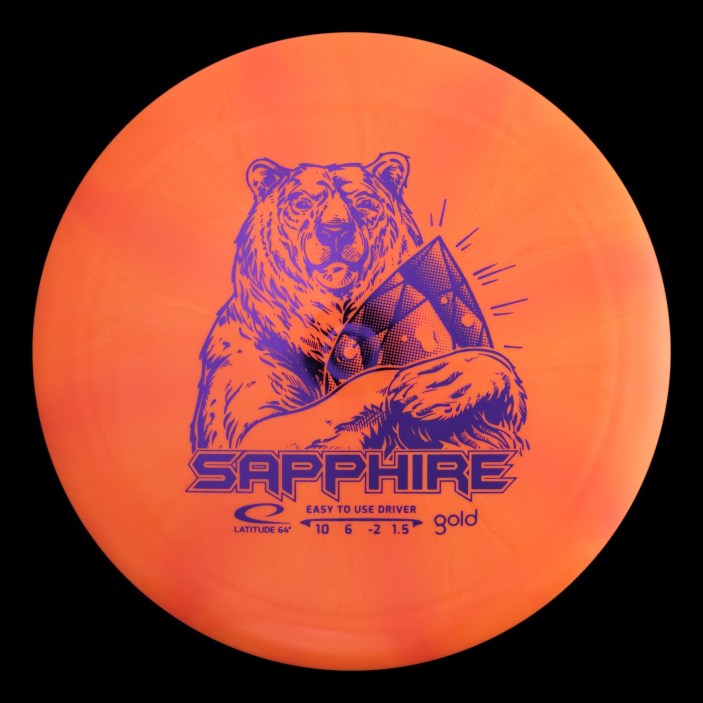 Sapphire | Gold Burst -Yellow/Red-Latitude64-156-160--7330056066976-Bra Kompis