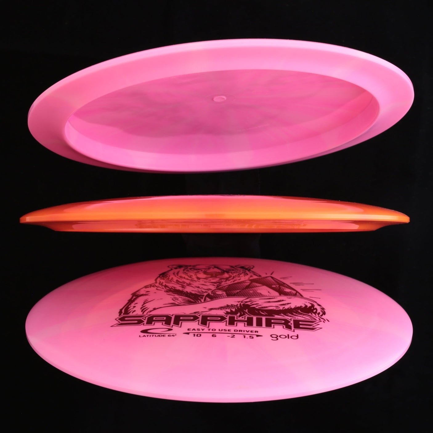 Sapphire | Gold Burst -Yellow/Red-Latitude64-156-160--7330056066976-Bra Kompis