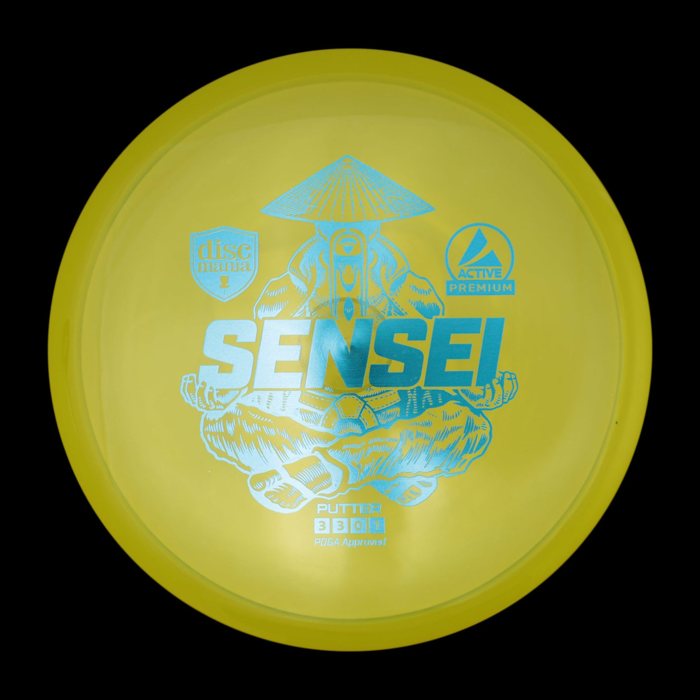 Sensei | Active Premium -Yellow-Discmania-176--7073075000810-Bra Kompis